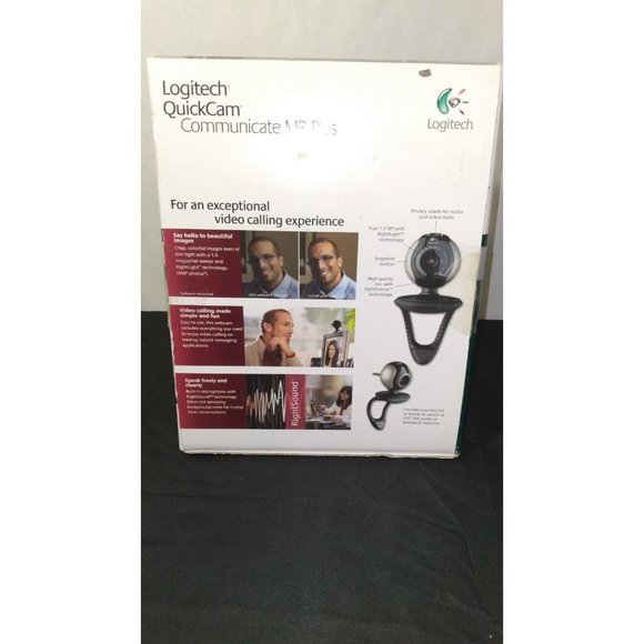 Logitech QuickCam Communicate MP PLUS S5500 Web Cam Camera NIB - Picture 7 of 10